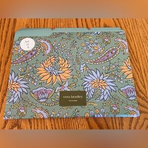 Vera Bradley Gemstone Paisley File Folders NWT